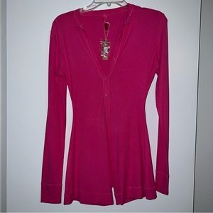 SKIMS Soft Lounge Henley Button Up